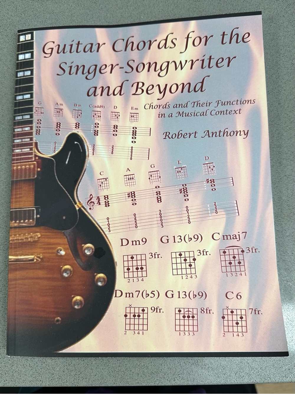 Guitar Chords for the Singer-Songwriter and Beyond - Robert Anthony - never used